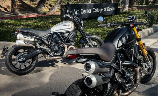 Nové Ducati Scrambler 1100 PRO a Sport PRO sa zameriavajú na magisterské kurzy na ArtCenter College of Design v Pasadene v Kalifornii