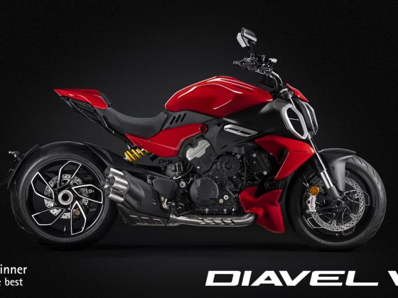 Ducati získala prestížne ocenenie "Red Dot: Best of the Best" s Diavelom V4