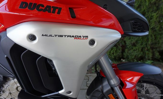 Ducati Multistrada V4 Rally Radar Red