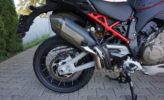 Ducati Multistrada V4 Rally Radar Red